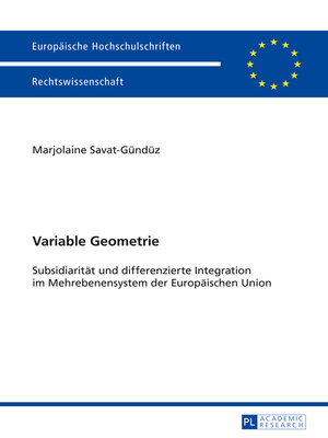 cover image of Variable Geometrie